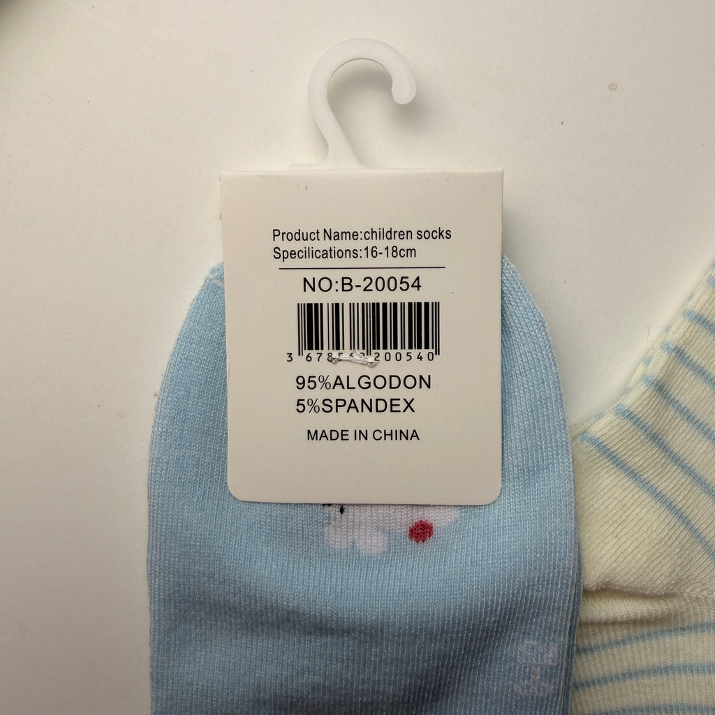 Calceta 2/4 Qikun para niños