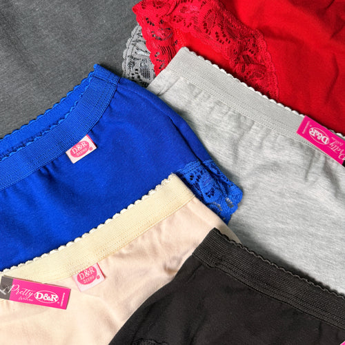 Boxer cachetero algodón para dama